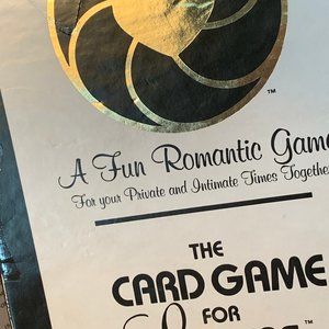 CARD  GAME FOR LOVERS !!get it y it's still here